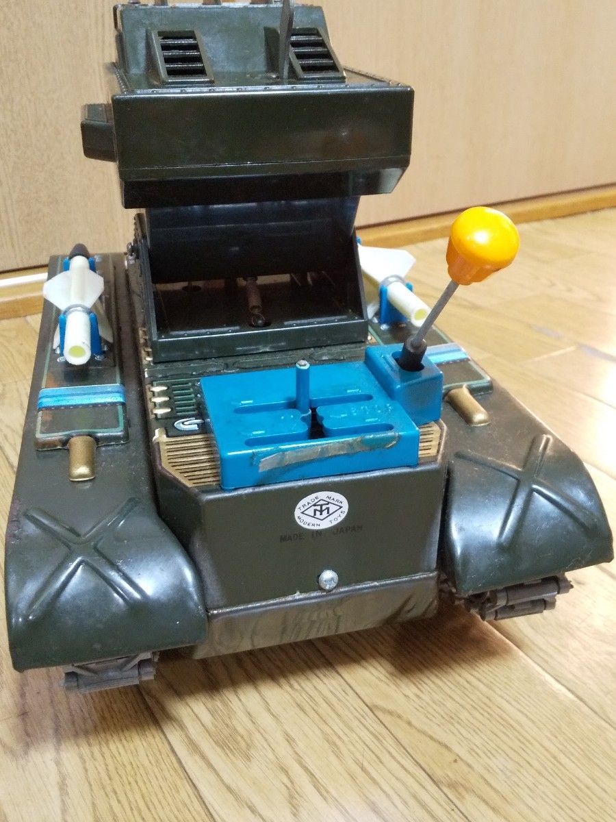 マスダヤ ブリキ 玩具 電動 ミサイルタンク MS-33 昭和 レトロ
