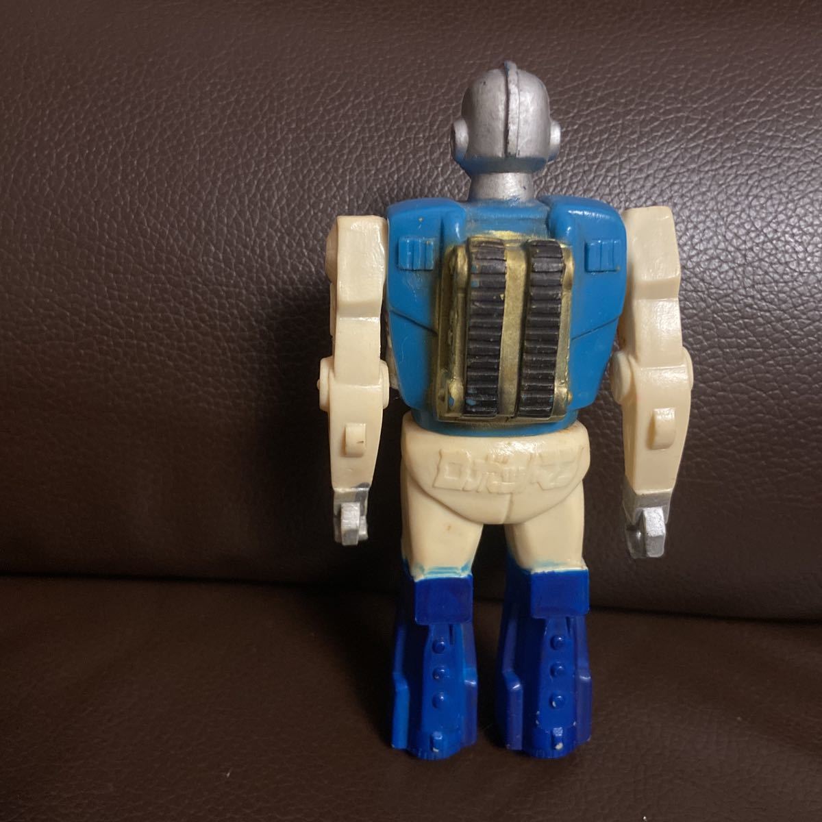 ロボットマン ミニソフビ 大里玩具 70年代当時物・大里玩具ミニソフビ・ロボットマン・ミクロマン