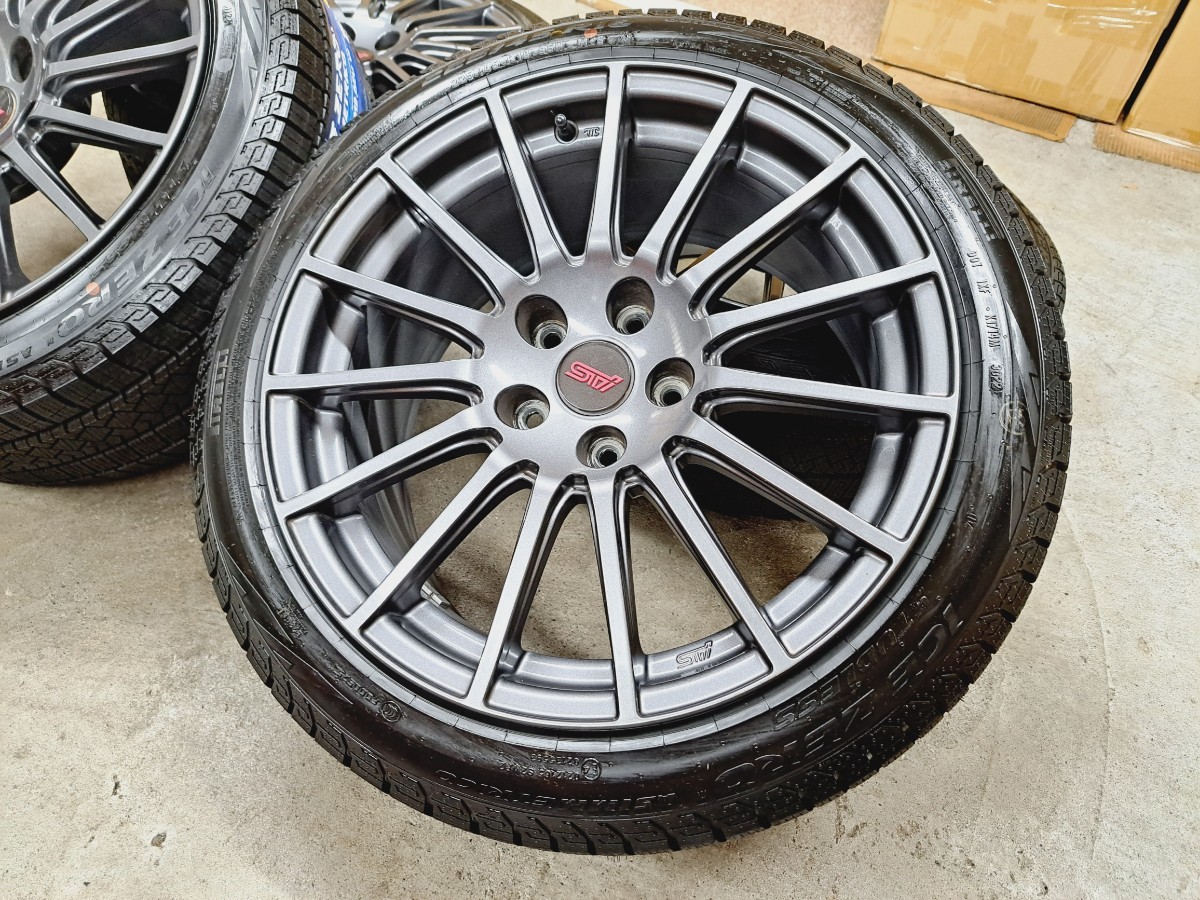 新品】スバル WRX STI 純正オプション ホイールタイヤ 2022年 ピレリ 