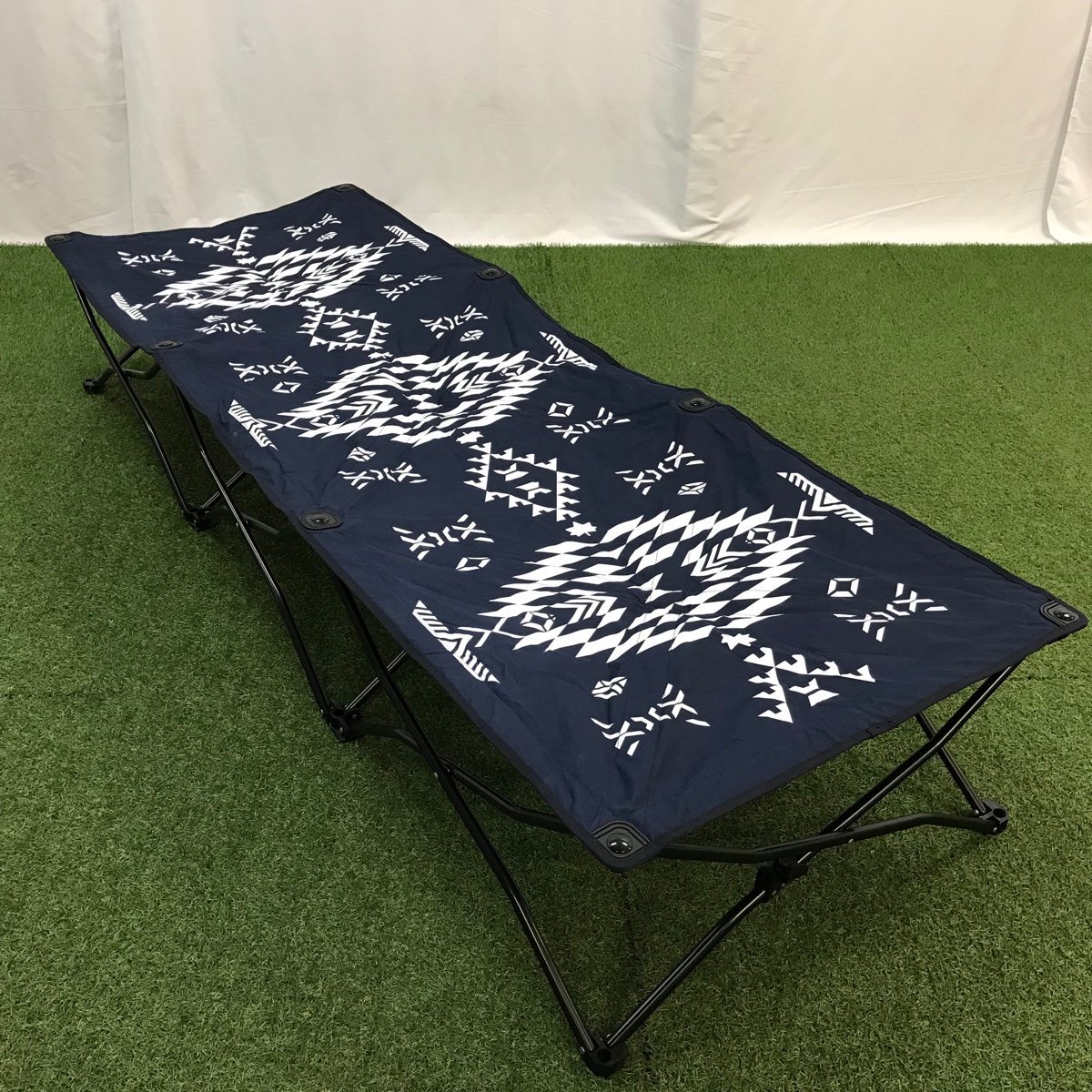 LOGOS 73173140 デザインコンフォートベッド コット アウトドア キャンプ BBQ イベント レジャー ロゴス 中古