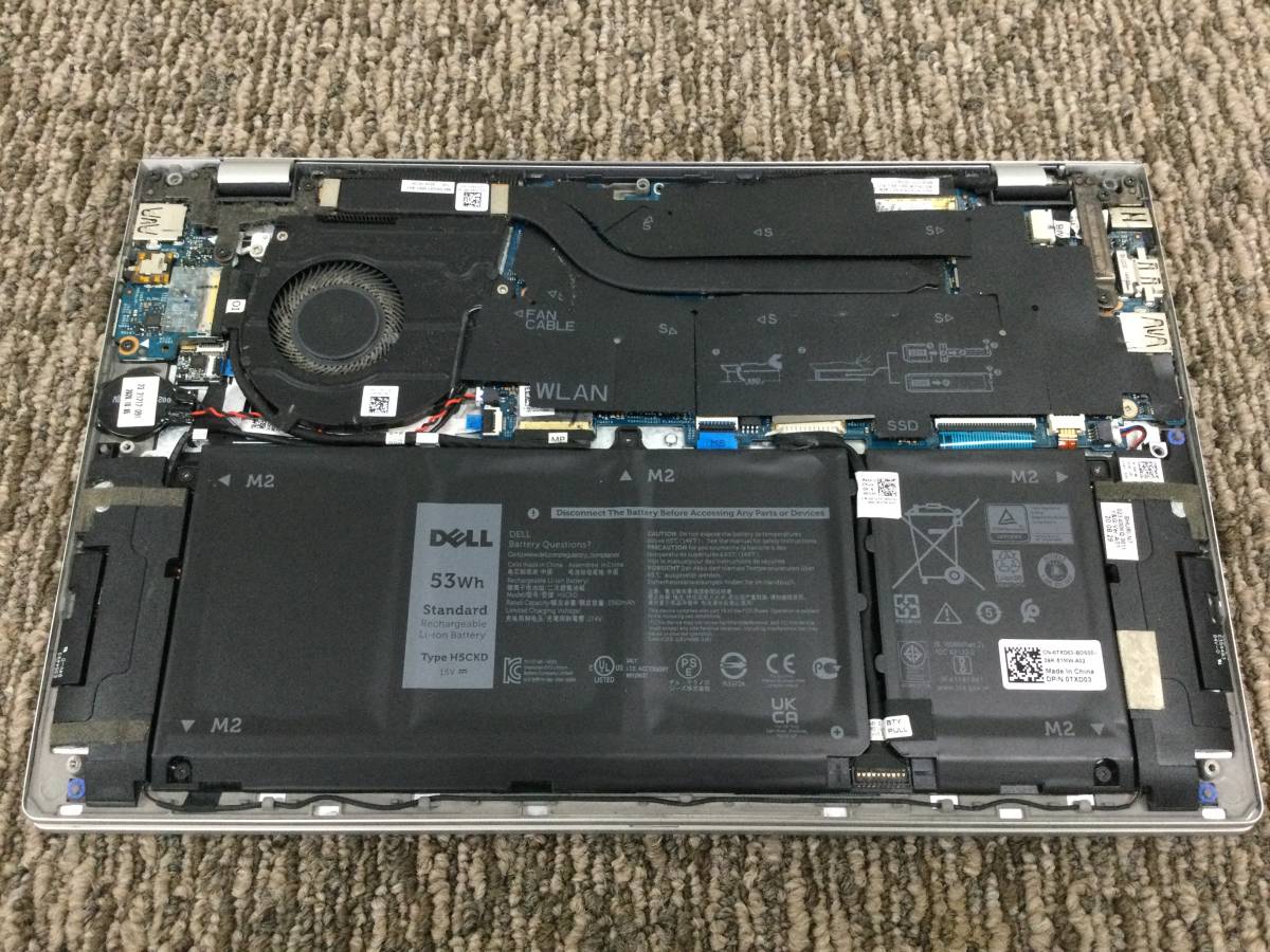 652】DELL Inspiron 7300 / i7-1165G7 / 8GB メモリ /4.7GHz SSD,OS