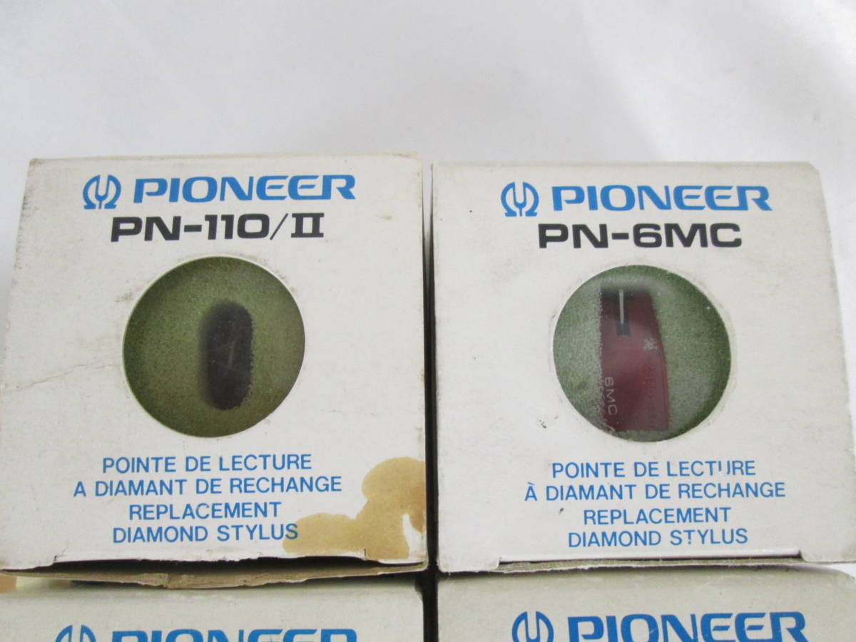 レコード針 PIONEER PN-6MC 3MC 41MC 110/Ⅱ ナガオカ 交換針 5点