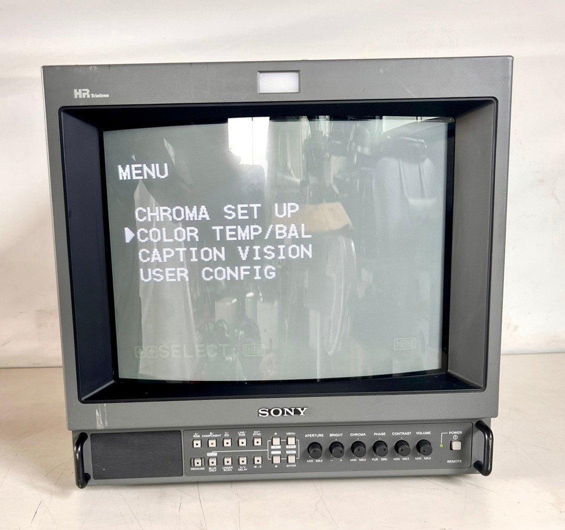 中古☆SONY ソニー HR トリニトロンカラービデオモニター 本体【BVM