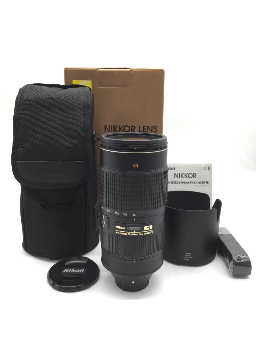 80-400mm ED NIKKOR AF-S Nikon VR f⁄4.5-5.6G | ニコン AF