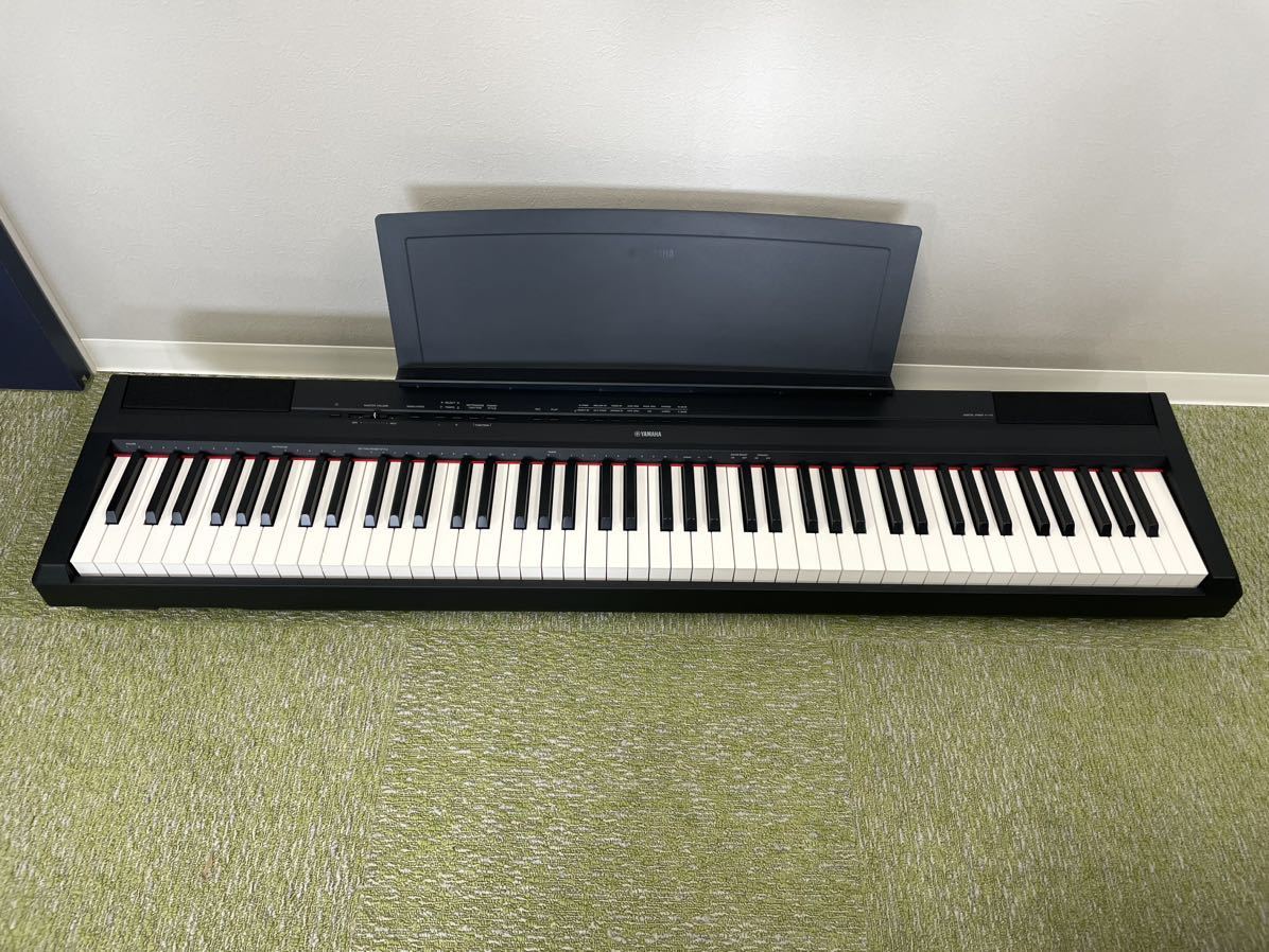 9美品 YAMAHA ヤマハ P-115 電子ピアノ 88鍵盤 2015年製 ブラック 