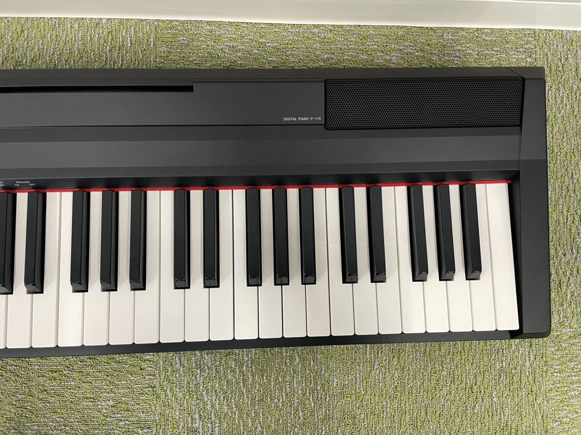 9 YAMAHA ヤマハ P-115 電子ピアノ 88鍵盤 2015年製 ブラック 