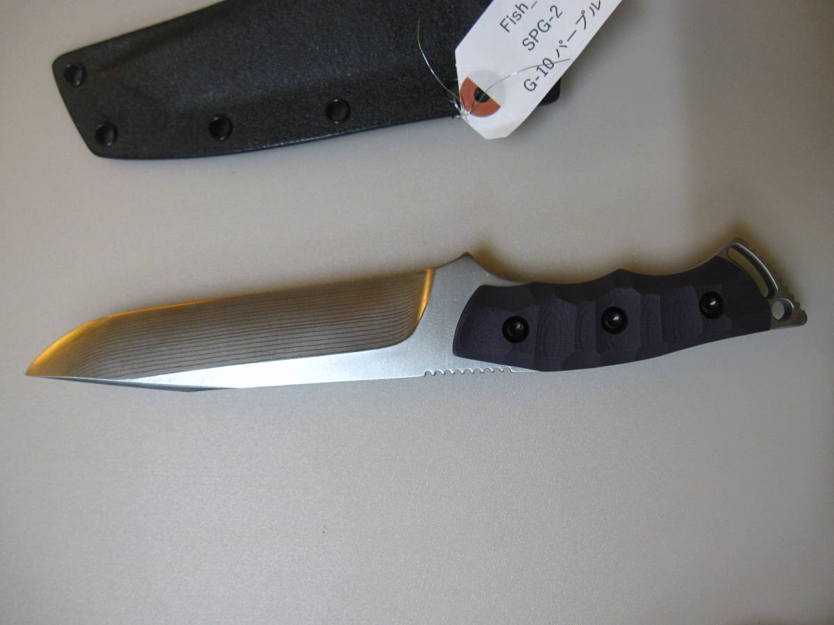 未使用 Fish＿L マサユキナイフ キクナイフ （KIKU KNIVES 