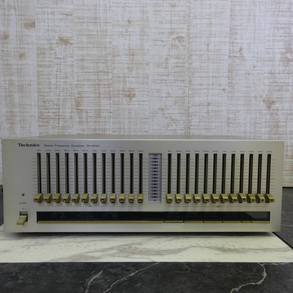 Technics テクニクス グラフィックイコライザー SH-8075 グラフィック