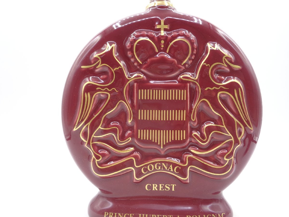 PRINCE HUBERT DE POLIGNAC CREST DECANTER プリンス ユベール