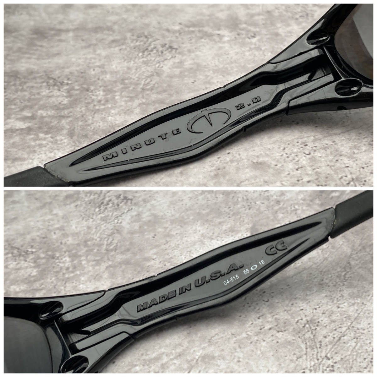 偏光☆OAKLEYオークリー MINUTE 2.0ミニッツ 黒ブラック/POLARIZED 