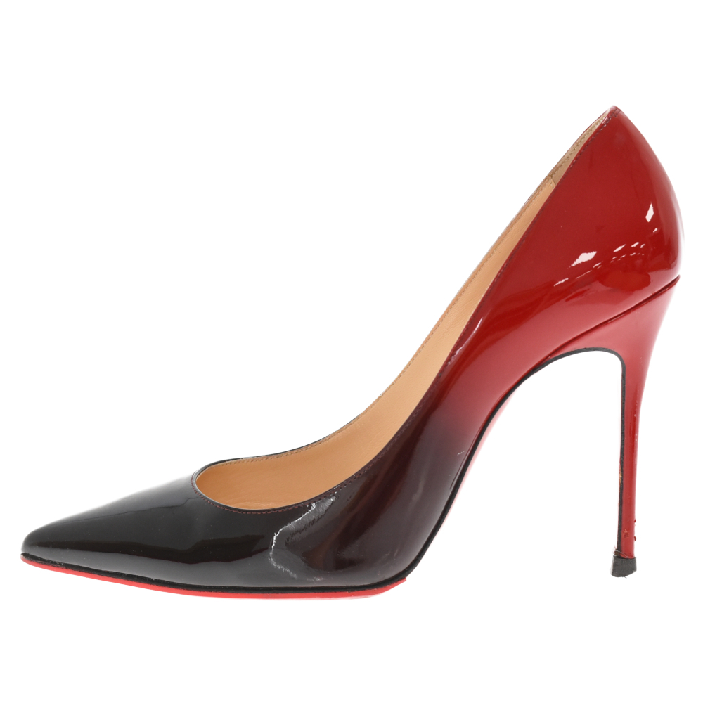 クリスチャンルブタン Kate 100 ケイト グラデーションパテントレザー パンプス ハイヒール 3191412M283 マルチ レディース