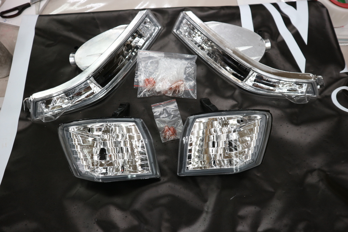 SEXY-STYLE S14シルビア後期(H9/1～H10/12)コーナーレンズ＆フロント