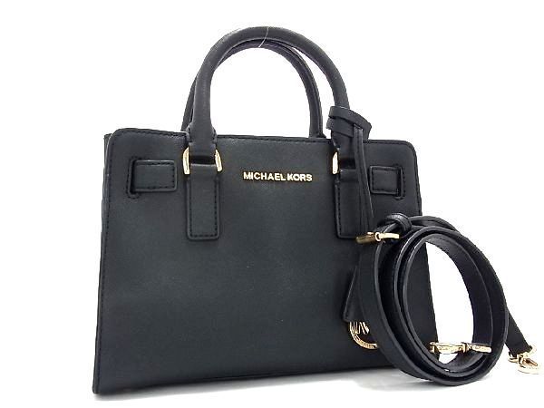 1円 □美品□ MICHAEL KORS マイケルコース レザー 2WAY ハンドバッグ