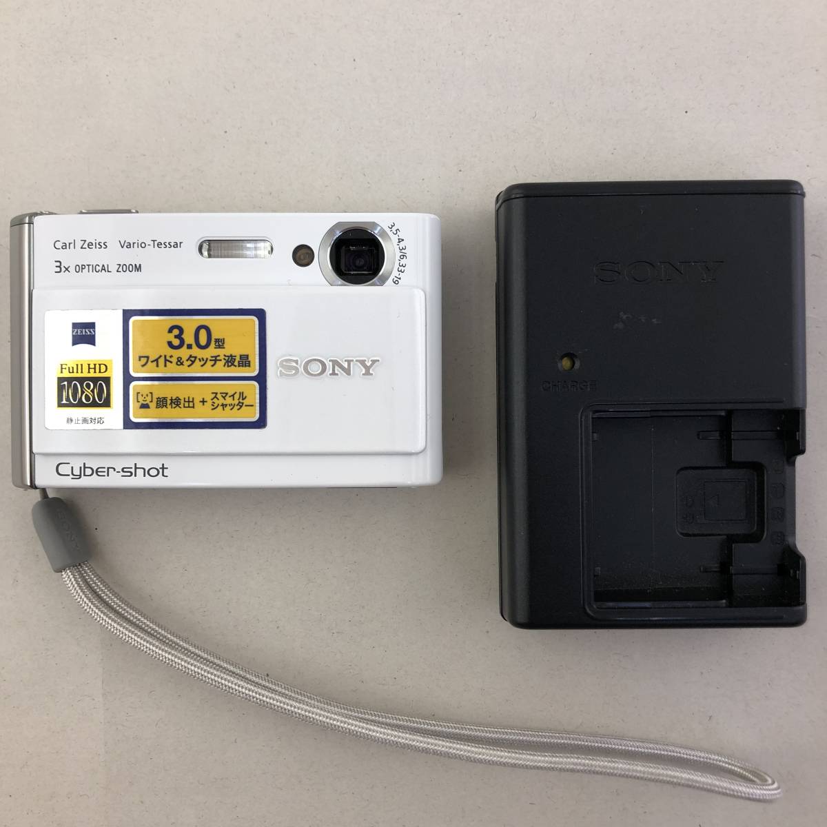 本物保証，2025 SONY SuperSteadyShot DSC-T70 デジタルカメラ FullHD1080 充電器 メモリースティック付(ソニー)｜売買されたオークション情報、yahooの商品情報をアーカイブ公開 - オークファン ソニー