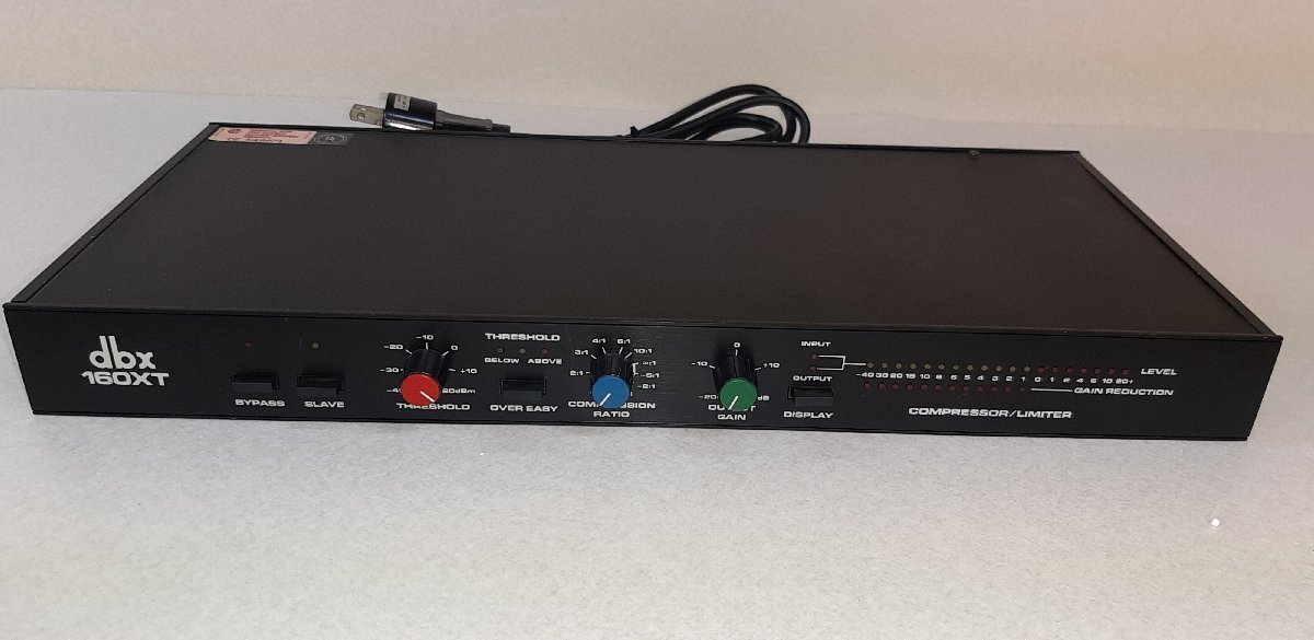 09S62□dbx コンプレッサーリミッター 160XT 動作品□ dbx