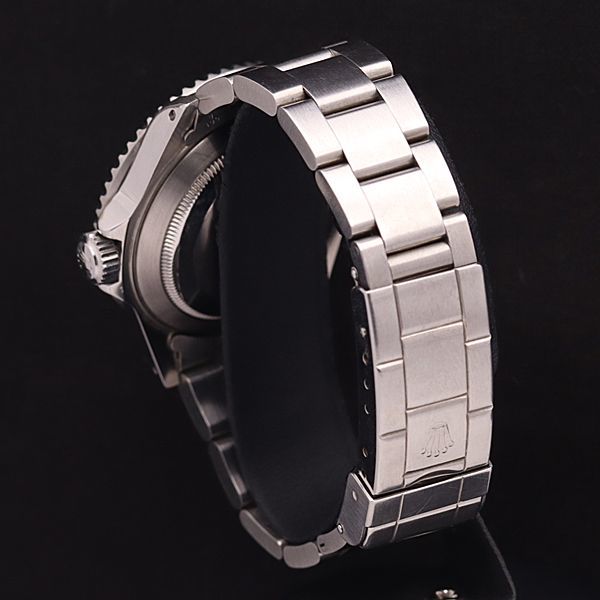 1円 稼働 良品 ロレックス AT/自動巻 16610 サブマリーナー デイト 黒文字盤 メンズ腕時計 0571890YSD