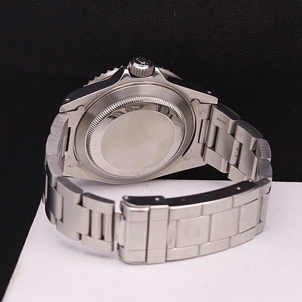 1円 稼働 良品 ロレックス AT/自動巻 16610 サブマリーナー デイト 黒文字盤 メンズ腕時計 0571890YSD