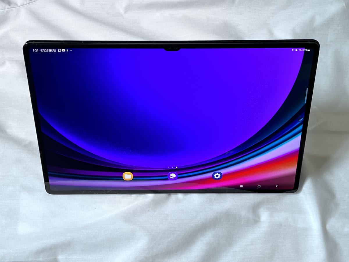 有機EL 14.6インチ GALAXY TAB S9 ULTRA 国内版 512GB 色 グラファイト 