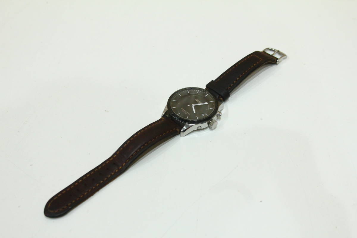 TG09104　SEIKO　RADIOWAVE　CONTROL　SOLAR　7B24-0BB0　360100　メンズ　腕時計　動作確認済　中古品