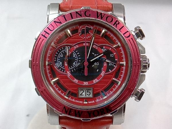 HUNTING WORLD ハンティング・ワールド HW-913 赤 2023年1月電池押さえ