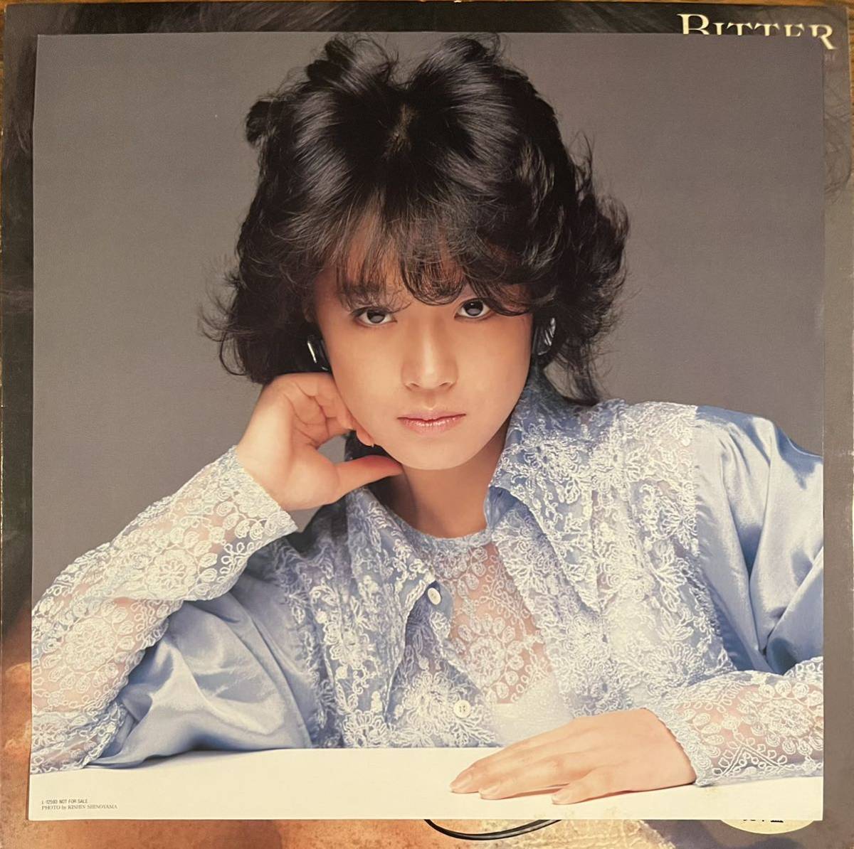 中森明菜 見本盤 非売品 プロモ 中古 LP レコード BITTER AND SWEET