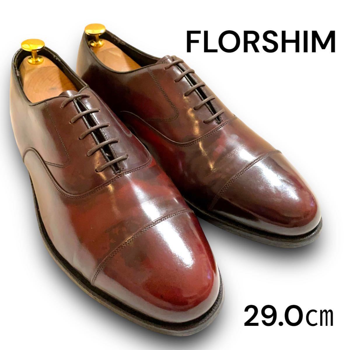 FLORSHEIM CAPTOE US11 フローシャイム バーガンディ キャップトゥ 