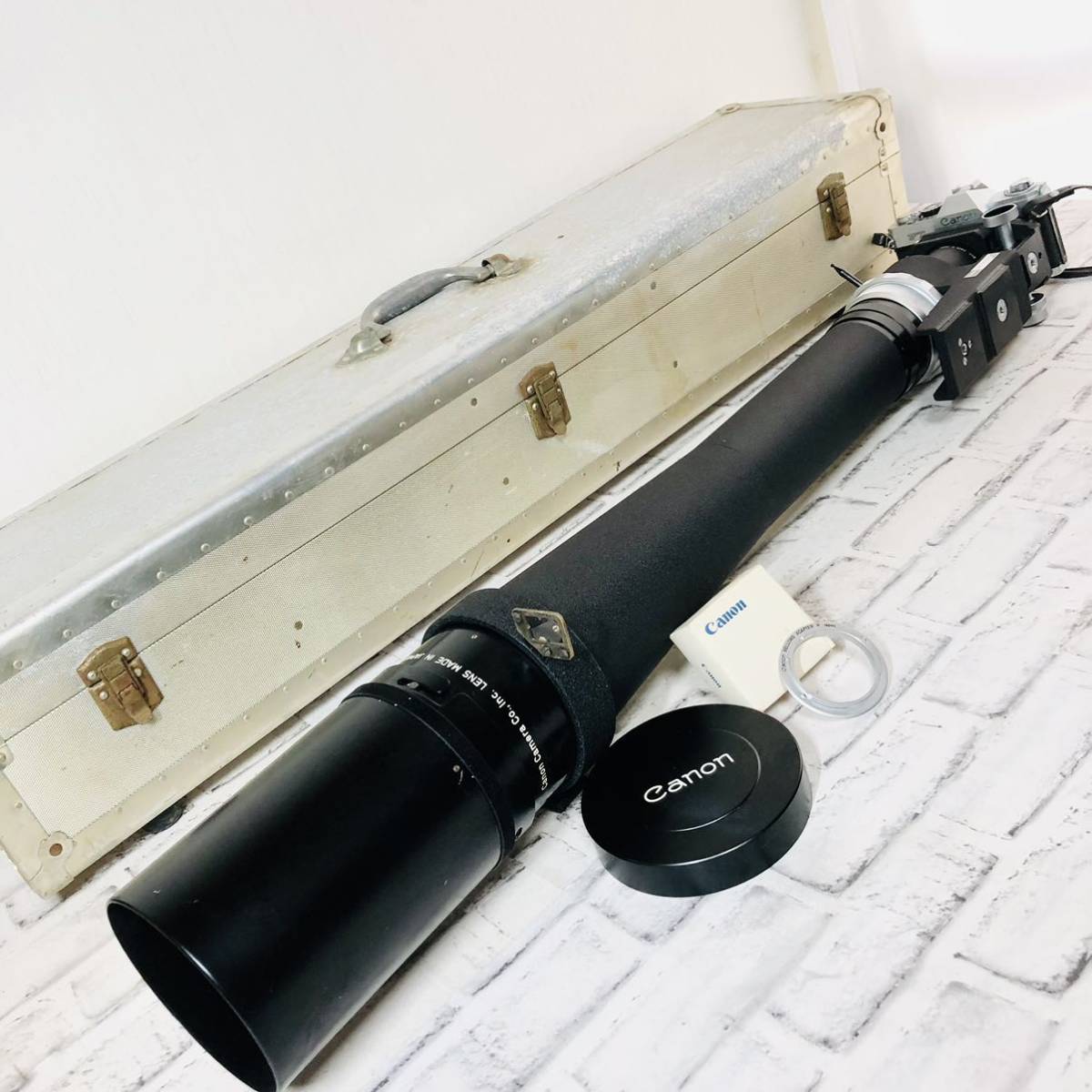 【最新作，正規品】 キャノン Canon レンズセット/レンズ 800mm 1:8 / LENS SUPPORTER / BELLOWS R / INTERMEDIATE TUBE 600 800 / カメラおまけ ハードケース(キヤノン)｜売買されたオークション情報、yahooの商品情報をアーカイブ公 キヤノン