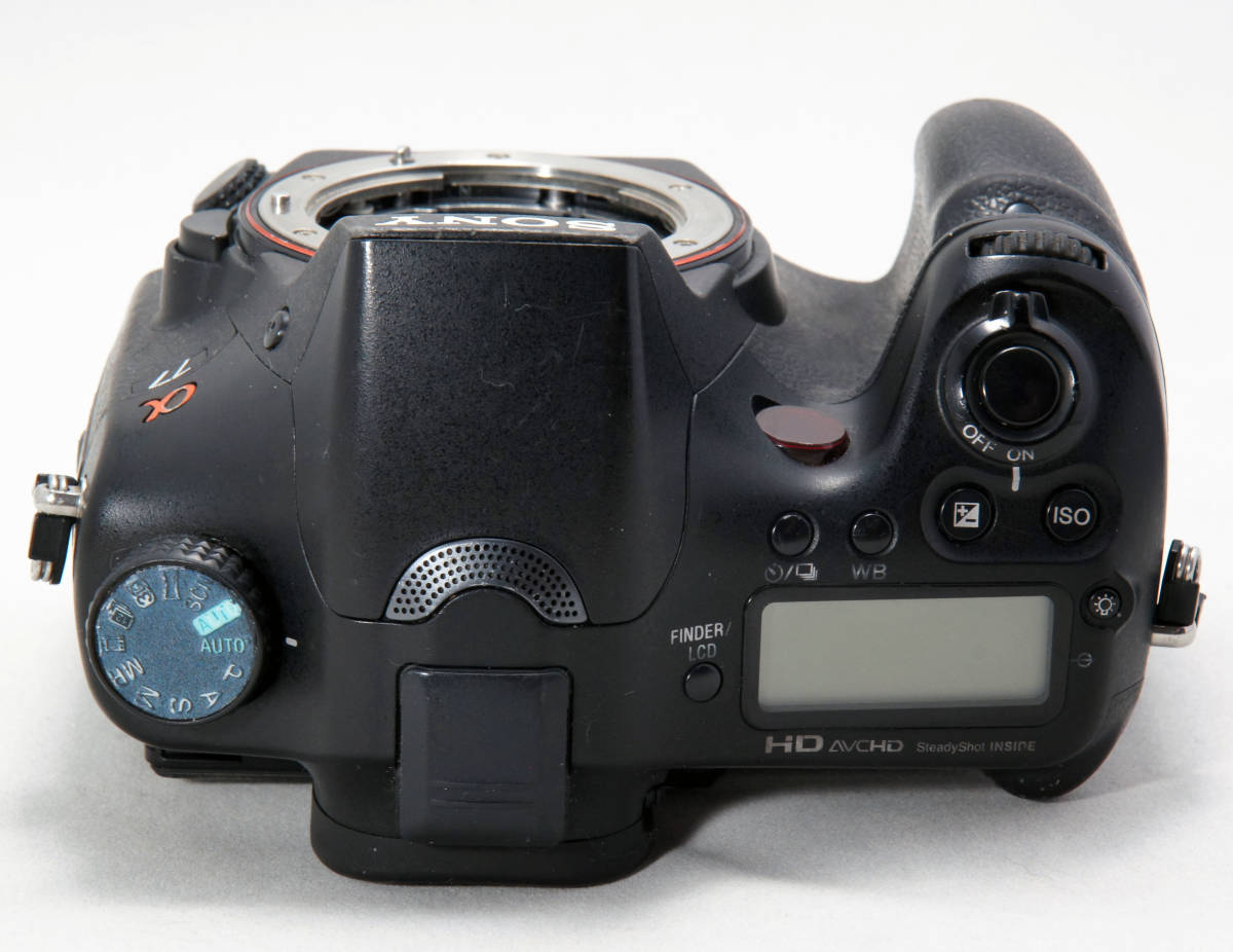 J04□ジャンク□SONY ソニー 一眼レフカメラα77V ボディ α77 SONY