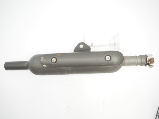 エストレア純正マフラーのサイレンサーFI インジェクション車 錆ありますが穴破損無 K630刻印 BJ250Aエストレヤ