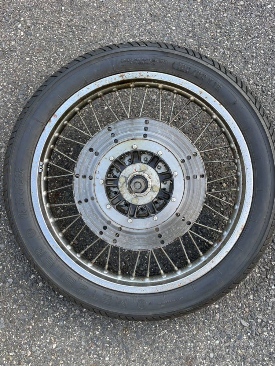 kz1000フロントホイール 当時物 絶版 旧車 Z1Z2 Z1R Z1000LTD