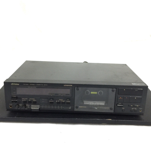 購入特典 1円 Victor TD-V66 カセットデッキ 通電確認済み ビクター