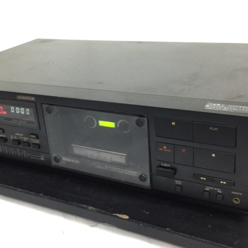 購入特典 1円 Victor TD-V66 カセットデッキ 通電確認済み ビクター