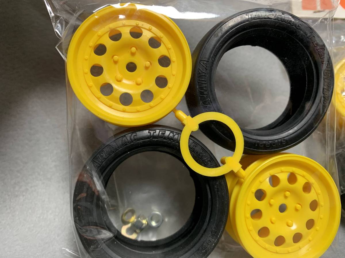 当時物 タミヤ 1/12 RC ポルシェ959 スリックタイヤ No.309×2 (1台分 