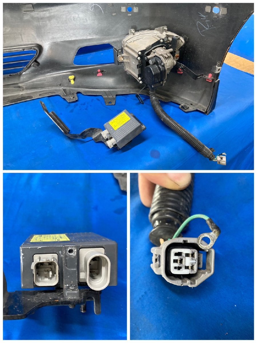 お買い得，大人気 トヨタ レクサス LS LS460 バージョンSZ USF40 フロントバンパー 52119-50B60 黒 212 フォグ付 グリル付 中期 [I-9188] ※個人宅配送不可※
