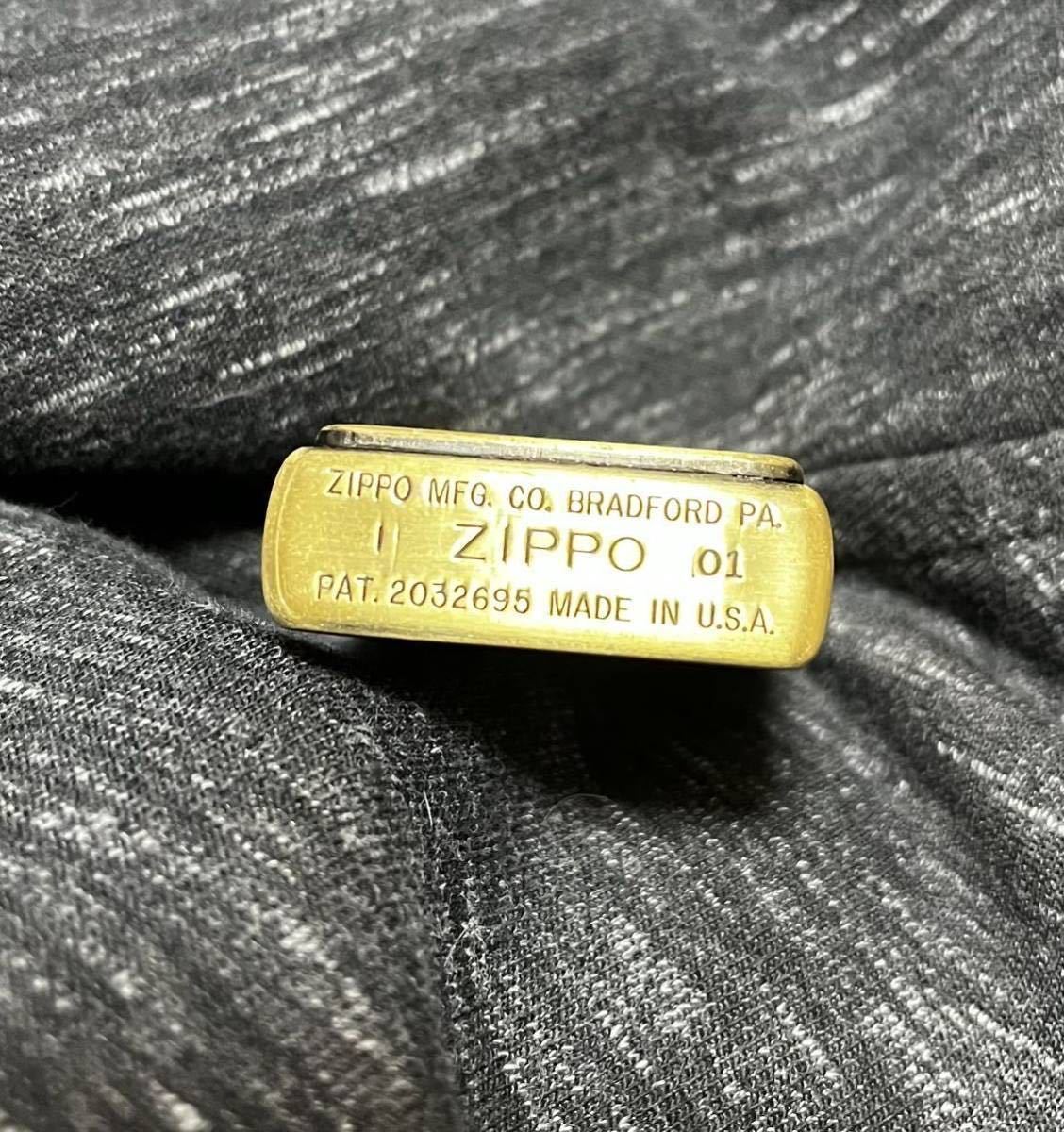 ZIPPO Zippoジッポー ジッポ 中古美品 歴代ボトムメタル 限定 ライター