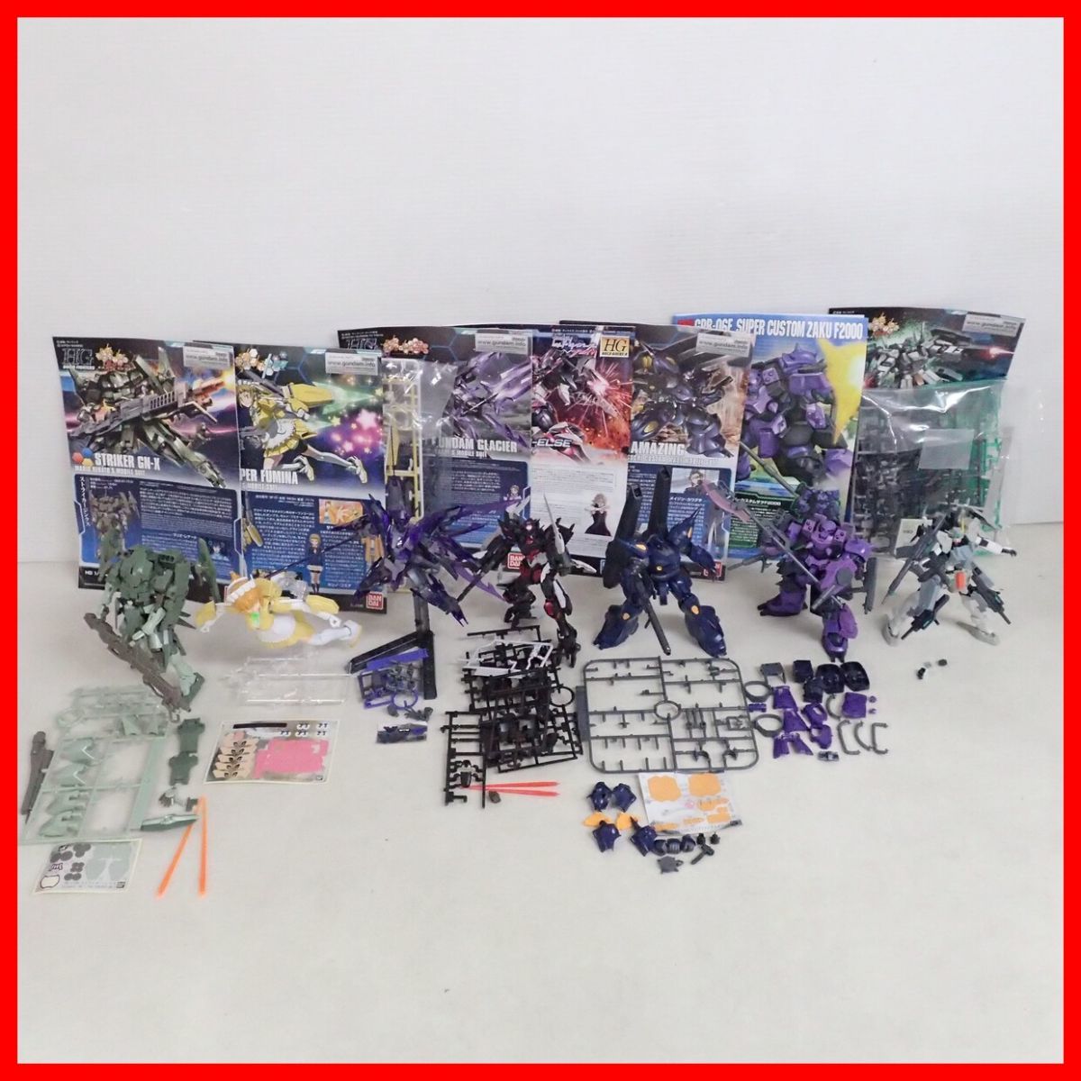驚きの破格値，2026 組立済/一部組立済 HG 1/144 すーぱーふみな/ガンダム G-エルス 等 ガンダムビルドファイターズ 等 まとめて7体セット BANDAI プラモ 20(ガンダム)｜売買されたオークション情報、yahooの商品情報 その他