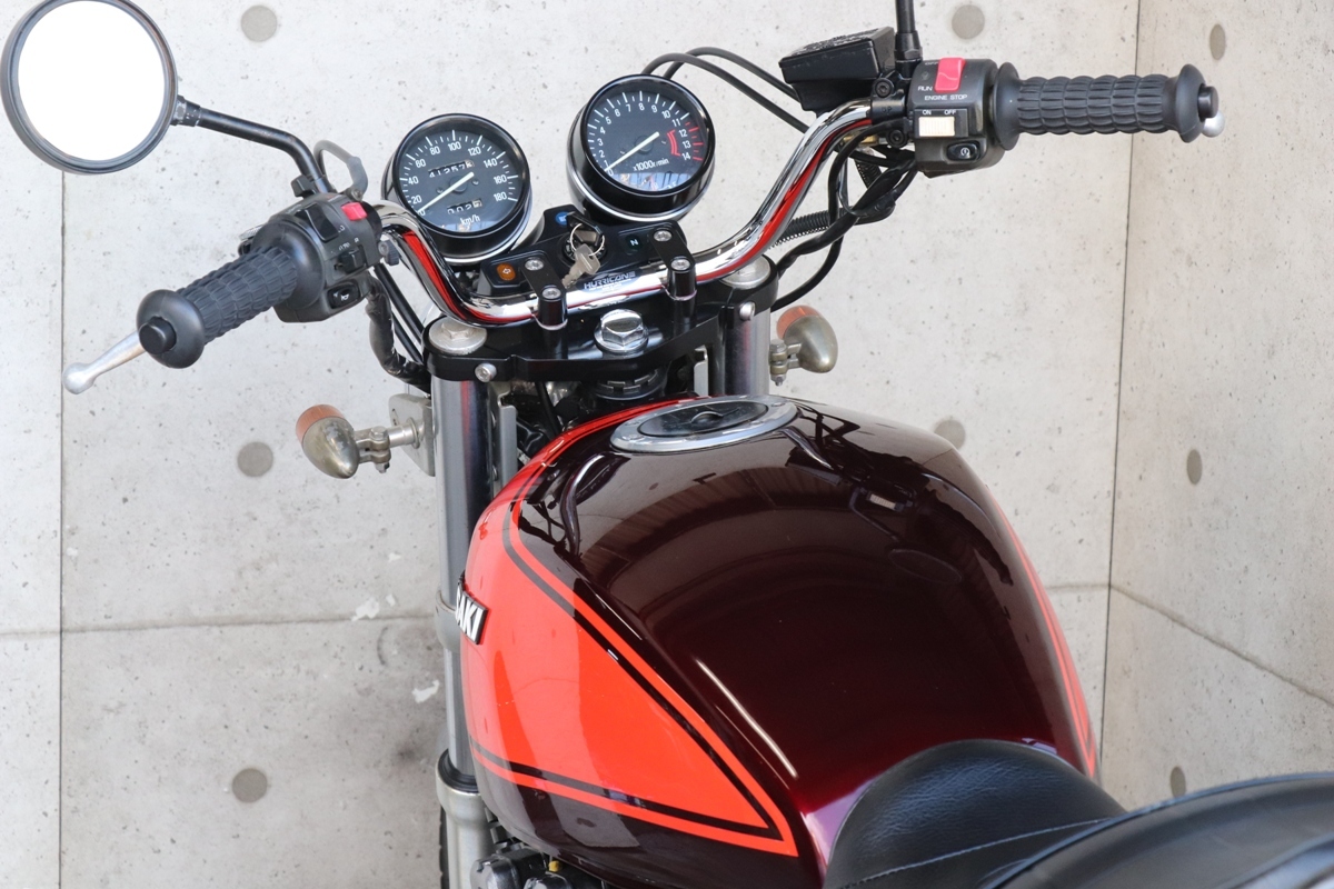 美品 廃盤 ゼファー ゼファー400 ガソリンタンク ルミナスビンテージレッド 横浜～ Kawasaki ゼファー400 C5 ルミナスビンテージレッド Z2