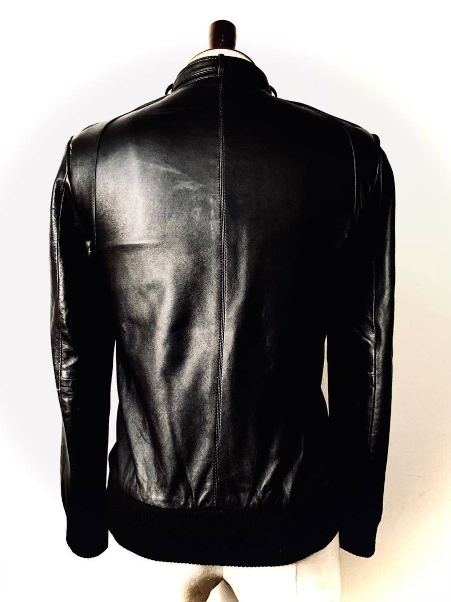 美品 BEAMS取扱 unknown leathers（羊革）シープスキンラムレザー