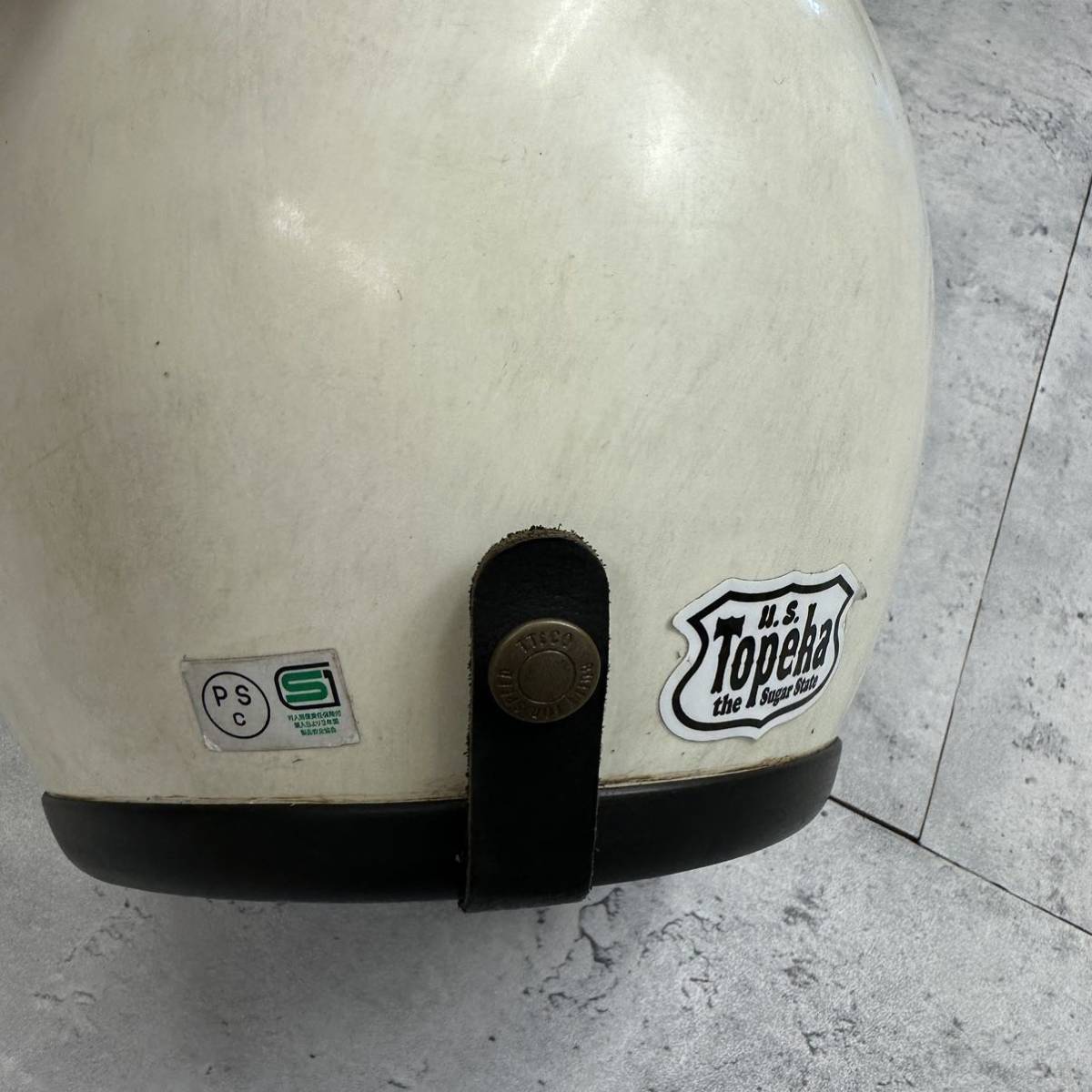 tt&co スーパーマグナム メイプルグロー スモールジェットヘルメット 