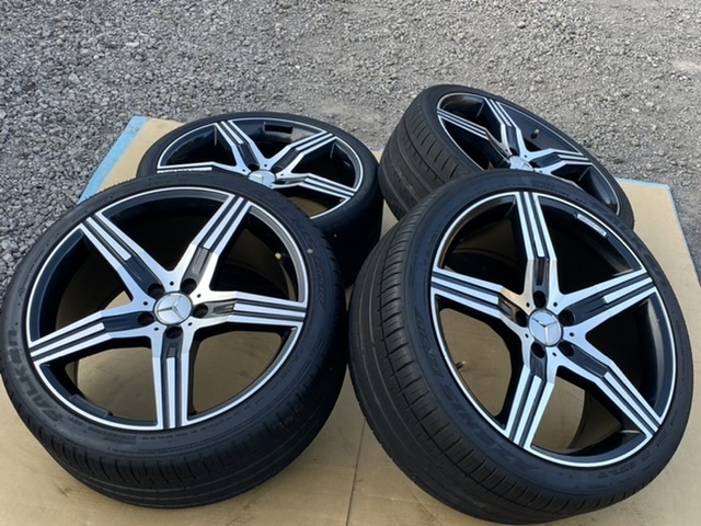 ホイール付タイヤ4本セット(メルセデスベンツ AMGタイプ 9.5J×20+38