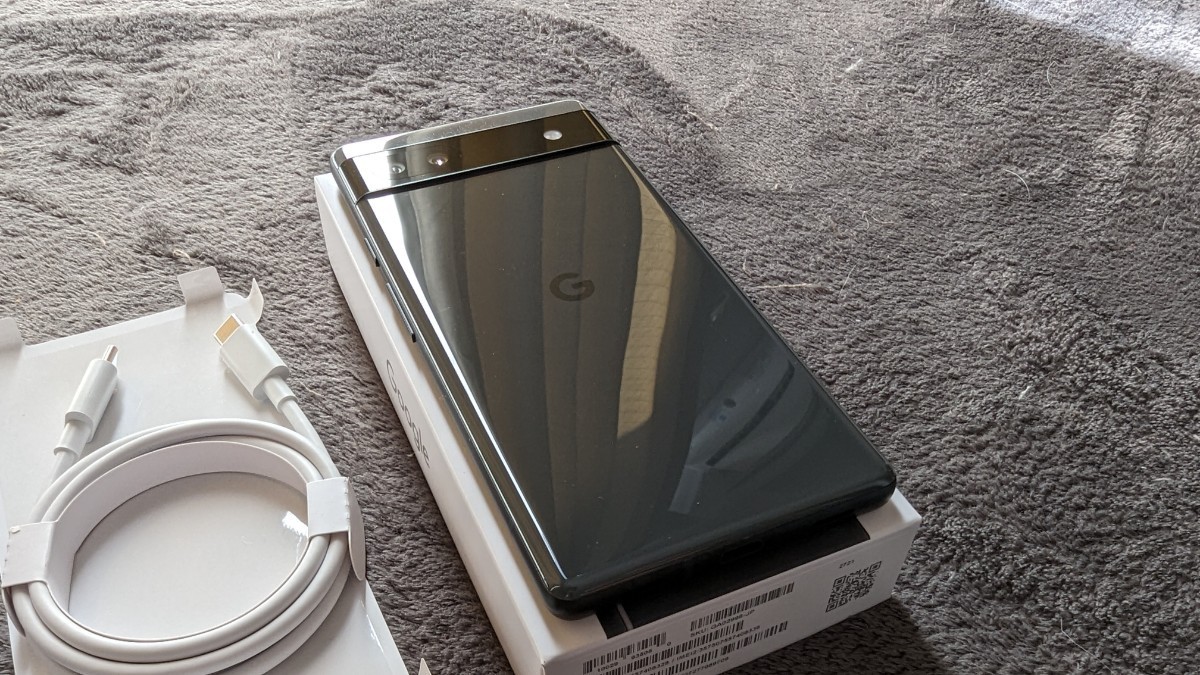 美品 Pixel 6a Charcoal ピクセル アンドロイド スマホ 本体 - Google 