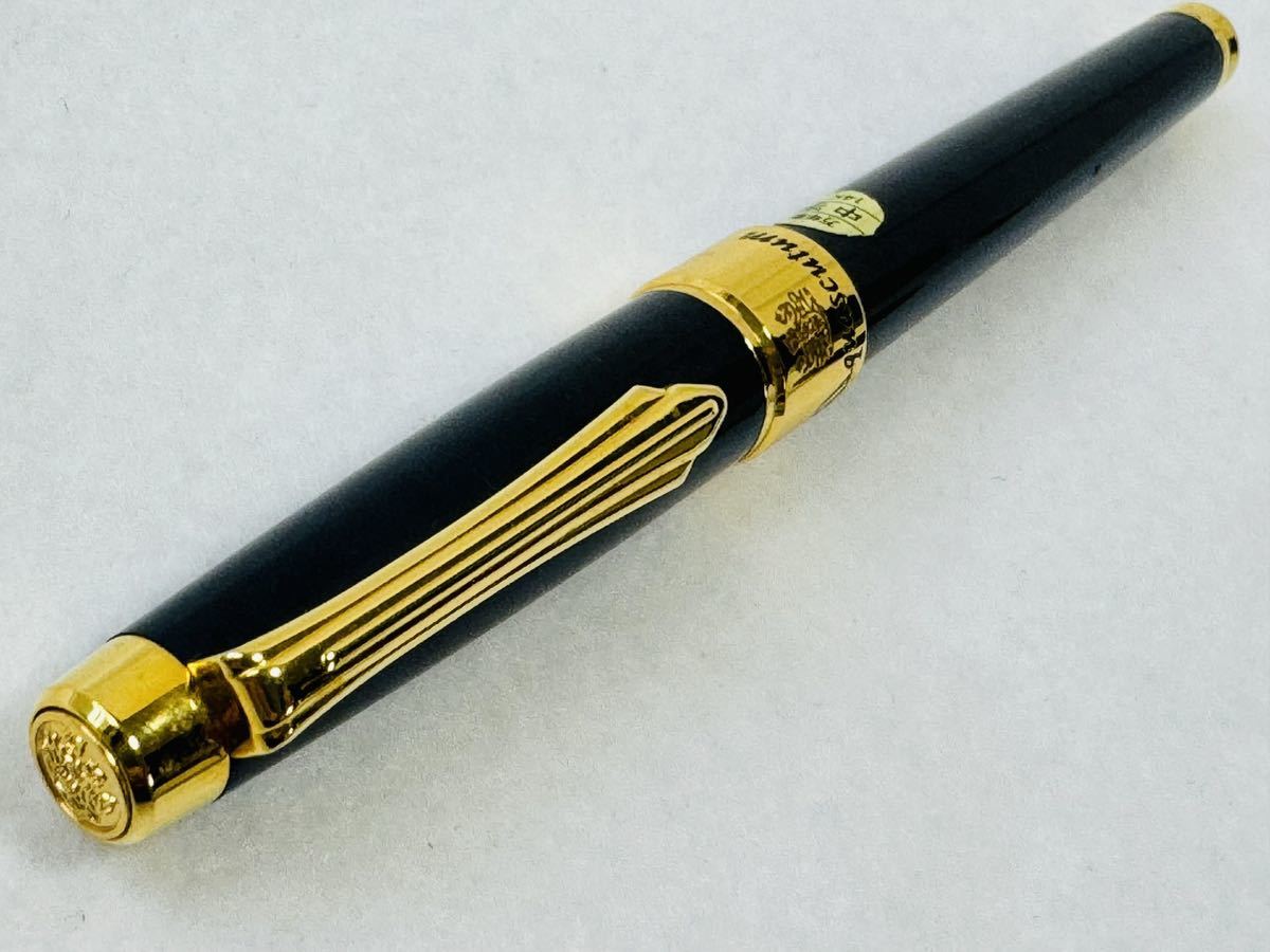 アクアスキュータム 万年筆 ブラックマーブル