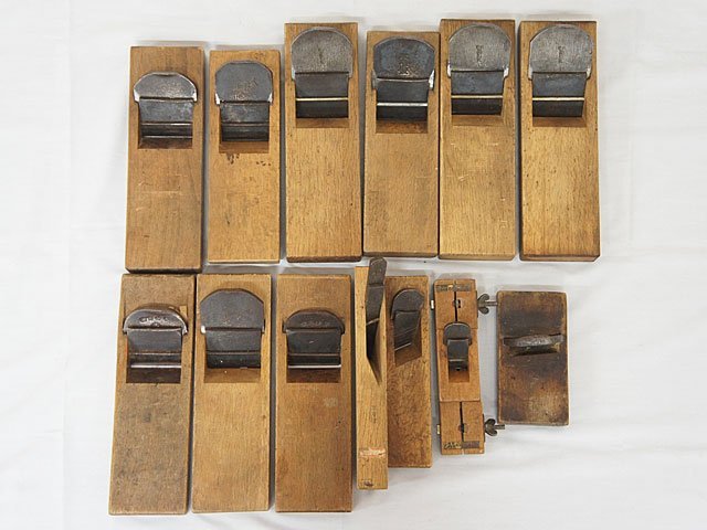 2021【かんな 各種まとめて (10丁以上) 在銘◇大工道具 工具 DIY用品】