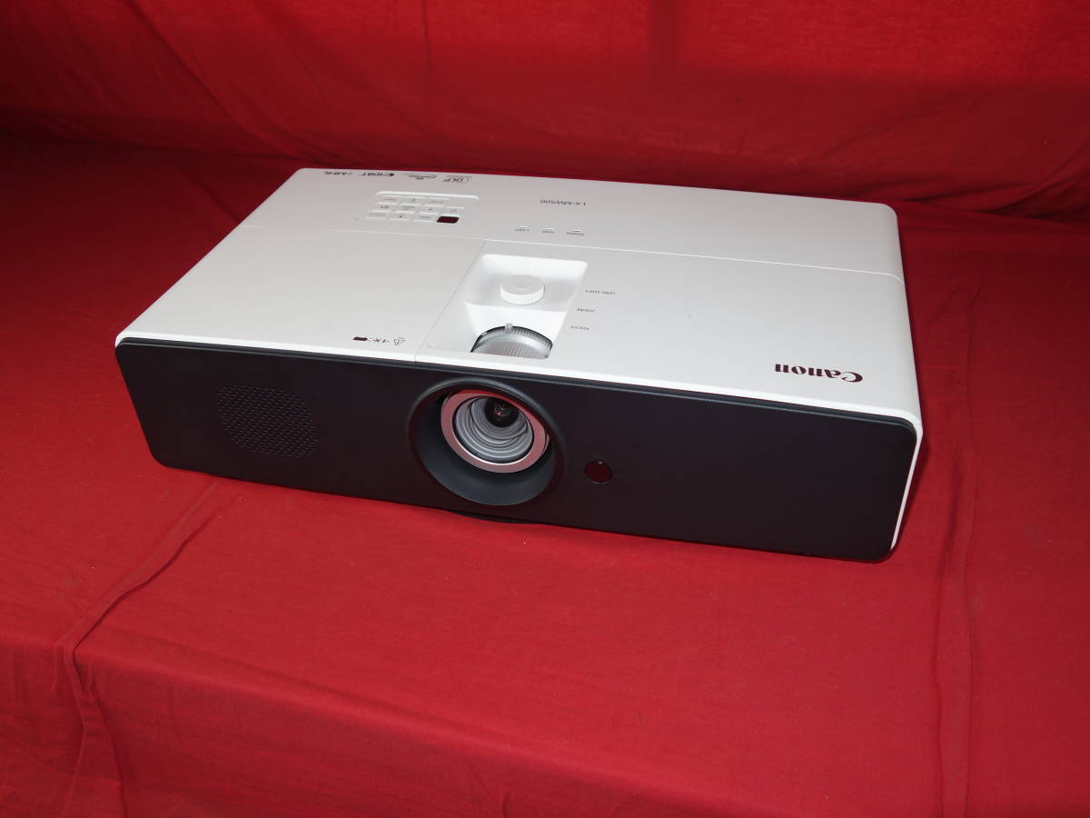 Canon　LX-MW500 【通電可】　中古 プロジェクター　【ジャンク】 Canon&frasl;キヤノン プロジェクター□LX-MU500 中古 lx－mu500の通販 canon lx－mw500の通販