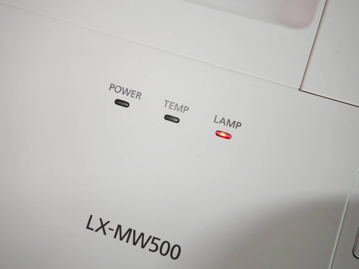 Canon　LX-MW500 【通電可】　中古 プロジェクター　【ジャンク】 Canon&frasl;キヤノン プロジェクター□LX-MU500 中古 lx－mu500の通販 canon lx－mw500の通販