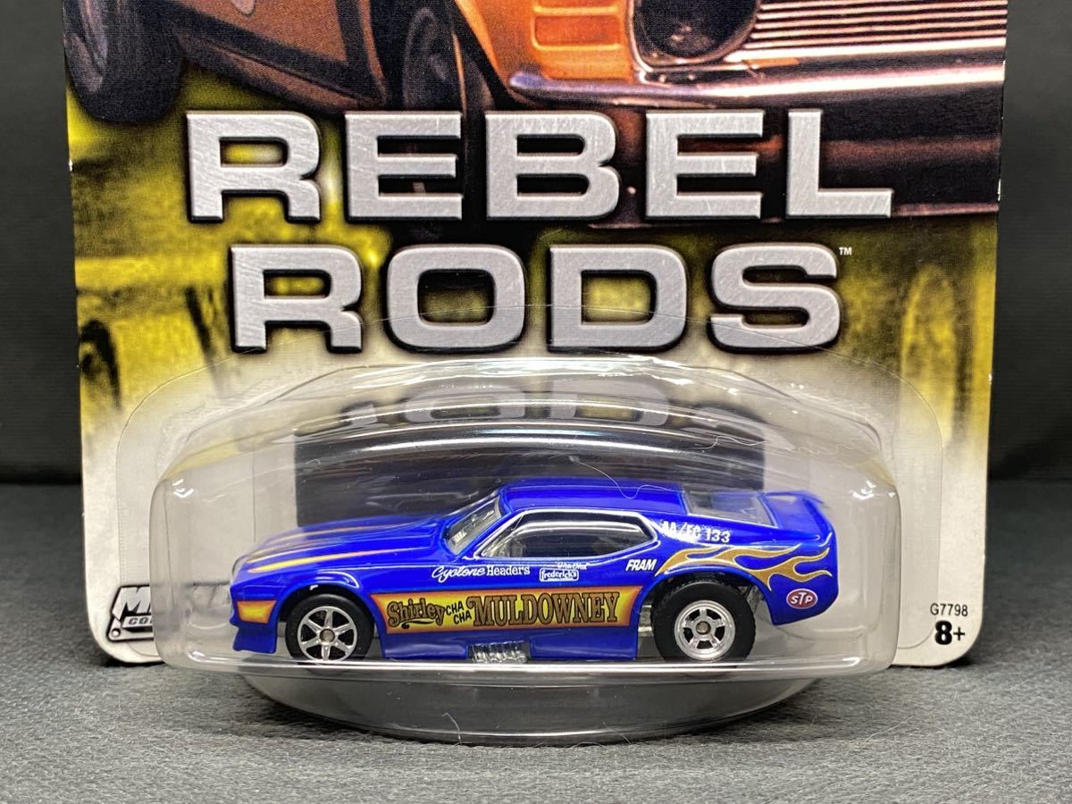 20000台限定 MUSTANG F/C 青 ブルー REBEL RODS マスタングファニー