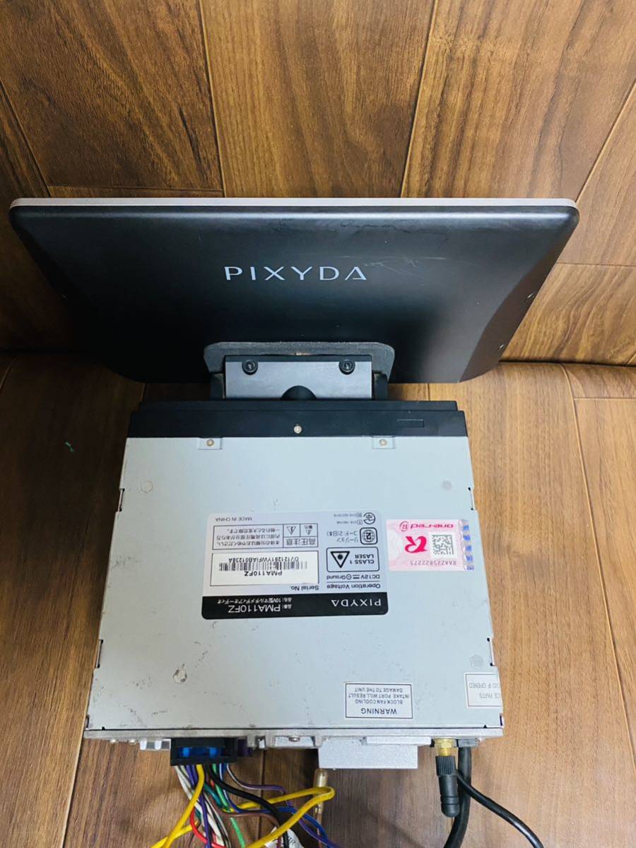 中古】PIXYDA 2DIN サイズ 10型 マルチメディアオーディオ PMA110FZ