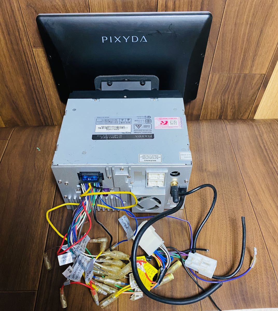 中古】PIXYDA 2DIN サイズ 10型 マルチメディアオーディオ PMA110FZ