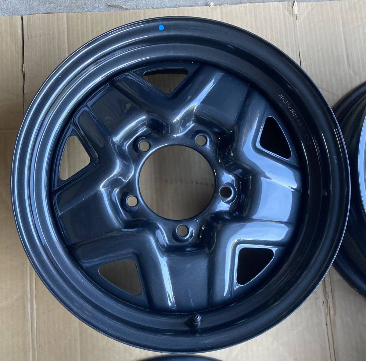 新車外し JB64 ジムニー XL XG 純正スチールホイール 4本 令和3年納車 