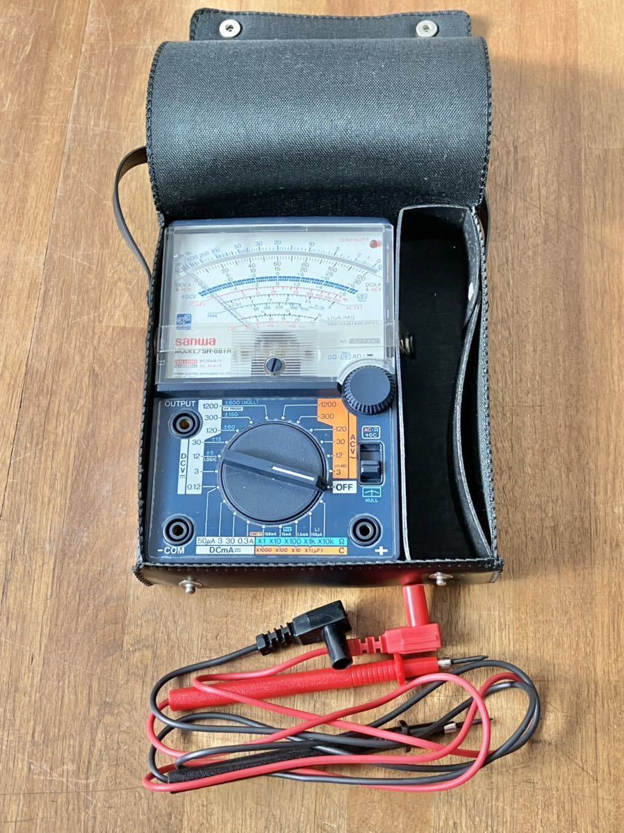 ジャンク　sanwa　アナログマルチテスター　SH-88TR　サンワ　三和電気計器　計測器　測定器　動作未確認